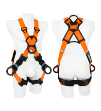 Arnés 4 Argollas Dieléctrico Con Argolla Dorsal En Reata