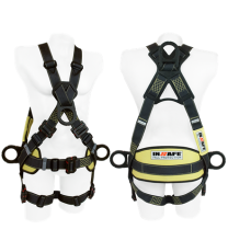 Arnés 4 Argollas Para Arco Eléctrico Con Soporte Lumbar