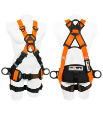 Arnés 4 Argollas Dieléctrico LIGHT Con Soporte Lumbar