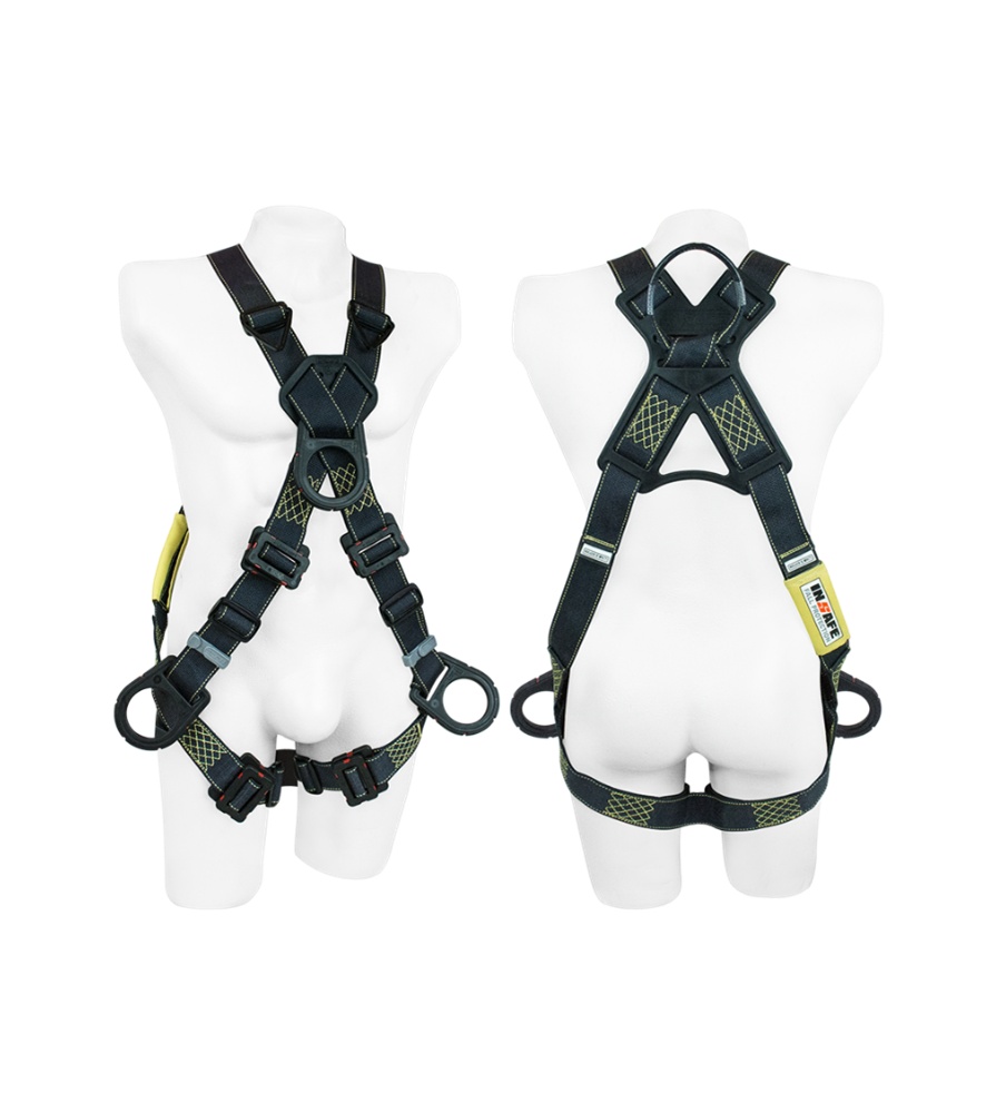 Arnés 4 Argollas Para Arco Eléctrico Con Argolla Dorsal En Reata