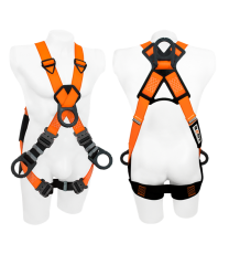 Arnés 4 Argollas Dieléctrico Con Hebillas De Ajuste Rápido