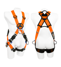 Arnés 4 Argollas Con Argolla Dorsal En Reata