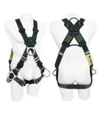 Arnés 4 Argollas En Kevlar Con Argolla Dorsal En Reata