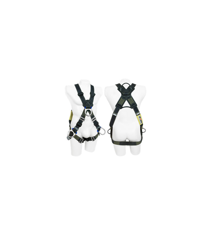 Arnés 4 Argollas En Kevlar Con Argolla Dorsal En Reata
