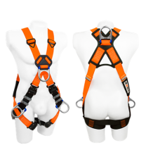 Arnés 4 Argollas Con Hebillas De Ajuste Rápido