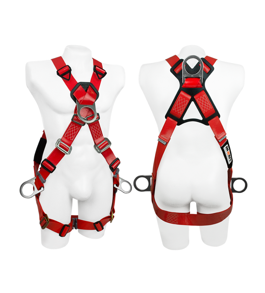 Arnés 4 Argollas En Poliuretano Con Herraje En Acero Inoxidable