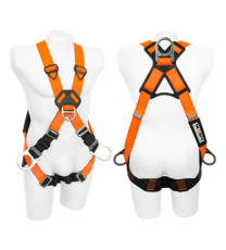 Arnés en X de cuerpo entero en reata polyester