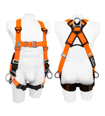 Arnés 4 Argollas En H Y Soporte Lumbar