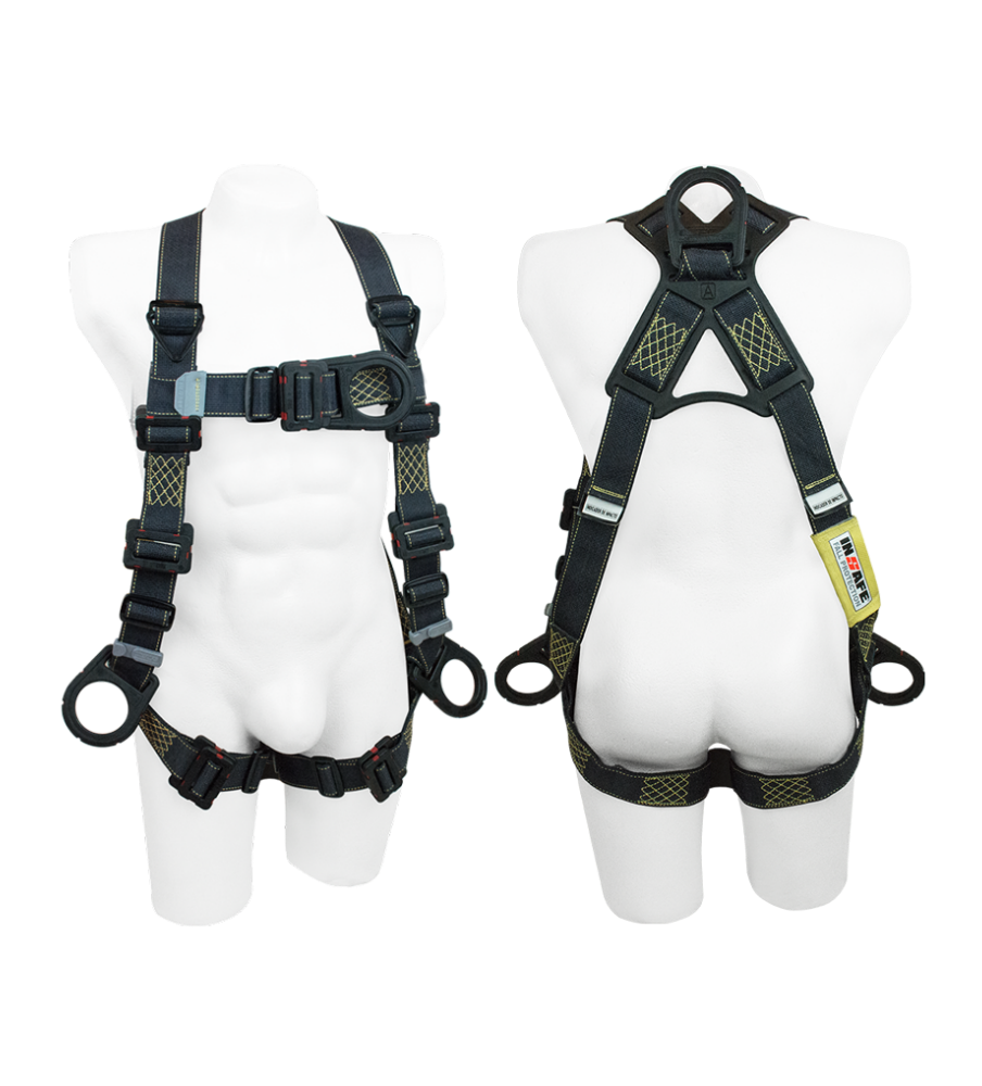 Arnés 4 Argollas En H Para Arco Eléctrico