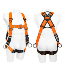 Arnés 4 Argollas En H Con Herraje En Acero InoxidableArnés 4 Argollas En H Con Herraje En Acero Inoxidable