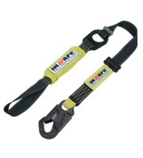 Eslinga Sencilla con Absorbedor Regulable para Arco Eléctrico y Argolla en Reata