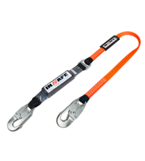 Eslinga Sencilla Con Absorbedor Y Ganchos En Aluminio