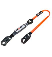 Eslinga Sencilla con Absorbedor y Ganchos Dieléctricos