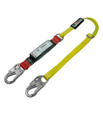 Eslinga Sencilla Con Absorbedor Regulable En Poliuretano En Acero Inoxidable