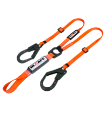 Eslinga En Y Con Absorbedor Regulable Con Mosquetón Dieléctrico