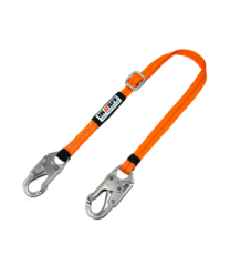 Eslinga De Posicionamiento Regulable Con Ganchos En Acero Inoxidable