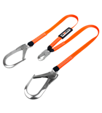 Eslinga De Posicionamiento En Y Con Ganchos En Aluminio De 110mm De Apertura