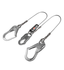 Eslinga De Posicionamiento En Y En Guaya Con Ganchos Mixtos