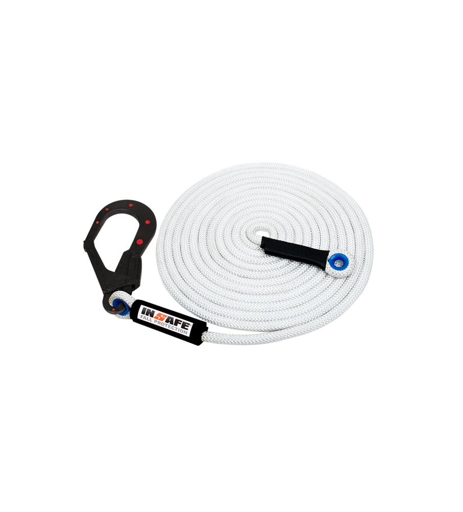 Línea De Vida Vertical En Cuerda Gama Marina De 16mm