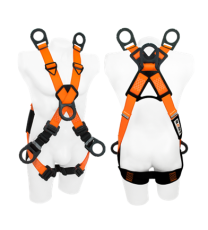 Arnés 6 Argollas Dieléctrico Para Espacios Confinados