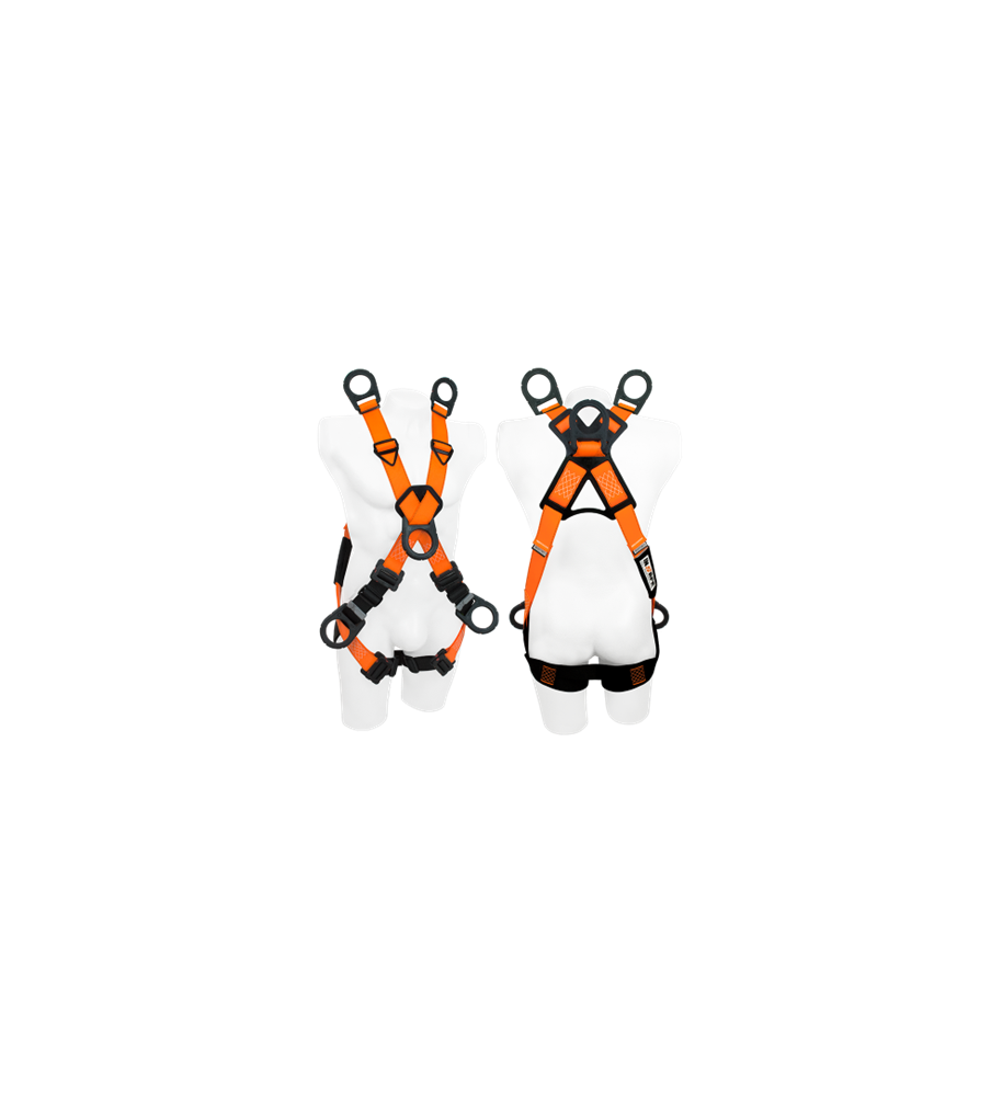 Arnés 6 Argollas Dieléctrico Para Espacios Confinados