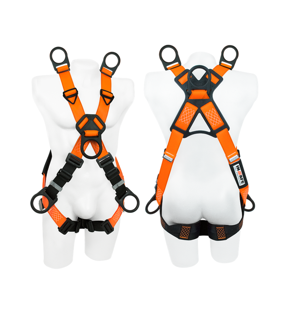 Arnés 6 Argollas Dieléctrico Light Para Espacios Confinados