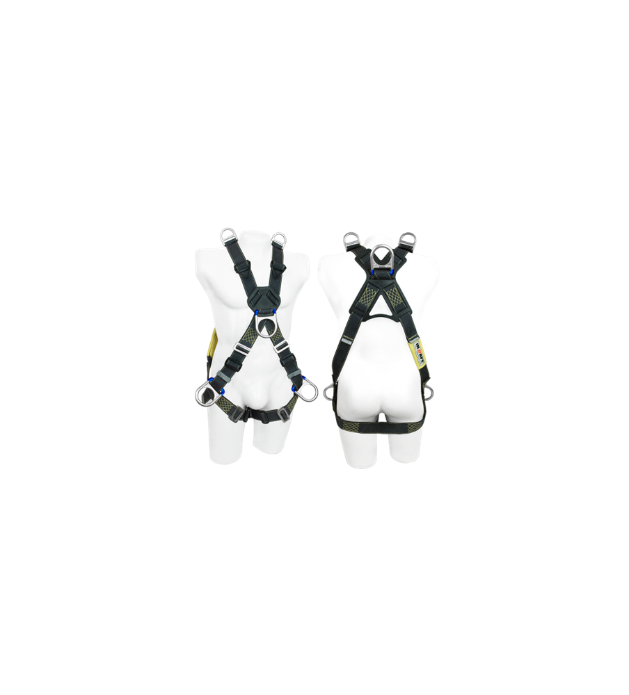 Arnés 6 Argollas Para Espacios Confinados En Kevlar